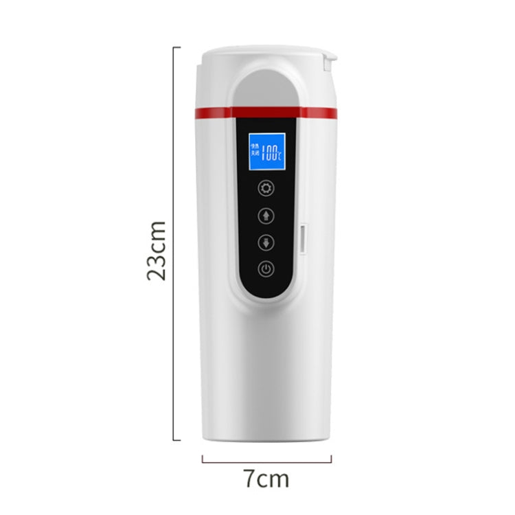 Car Heating Water Cup Large Display Smart Stainless Steel Electric Kettle