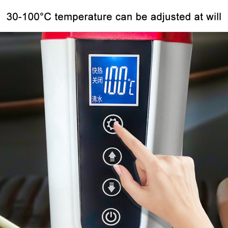 Car Heating Water Cup Large Display Smart Stainless Steel Electric Kettle