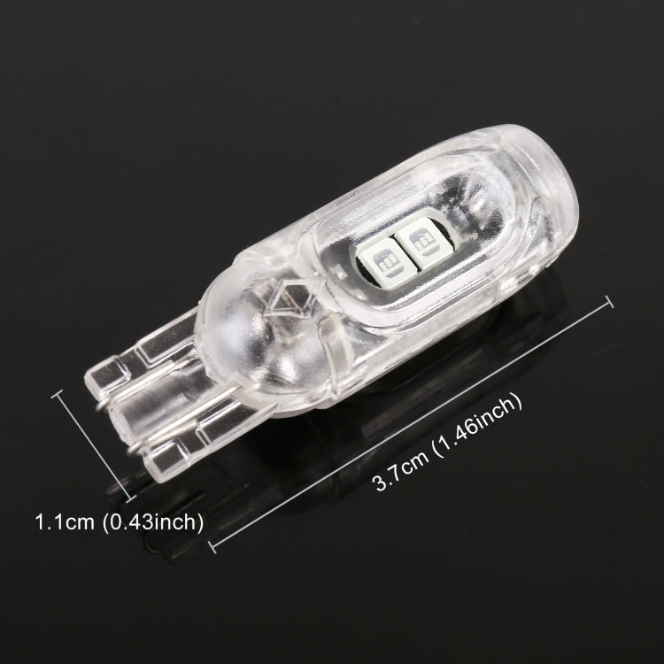 10 PCS T10 DC12V / 1W Car Clearance Light 5LEDs SMD-3030 Lamp Beads