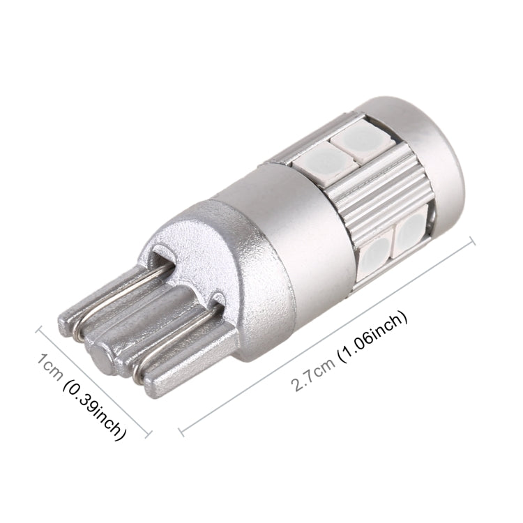 4 PCS T10 DC12V / 2W Car Clearance Light 9LEDs SMD-3030 Lamp Beads