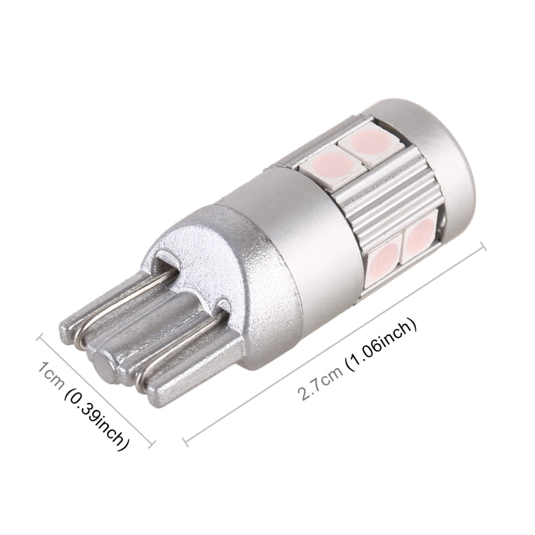 4 PCS T10 DC12V / 2W Car Clearance Light 9LEDs SMD-3030 Lamp Beads