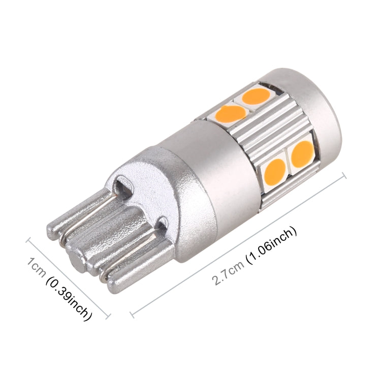 4 PCS T10 DC12V / 2W Car Clearance Light 9LEDs SMD-3030 Lamp Beads