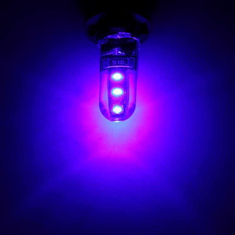 10 PCS T10 DC12V / 1W Car Clearance Light COB Lamp Beads