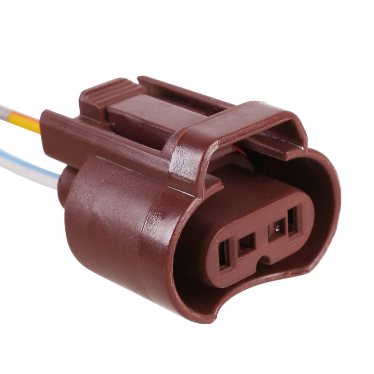 1 Pair 9006 Bulb Holder Base Female Socket with Cable for Honda