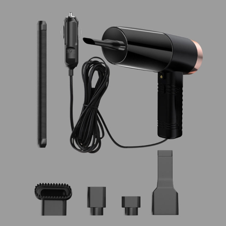 3 in 1 Car Dry and Wet Vacuum Cleaner with Aromatherapy + LED Lighting Function