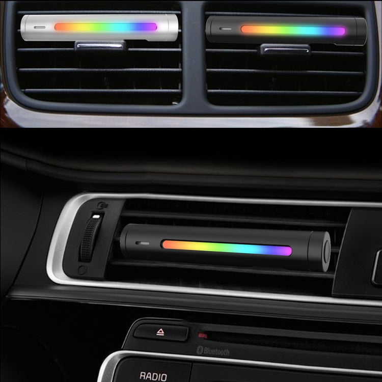 Car RGB Sound Control Pickup 3D Colorful Music USB LED Atmosphere Light