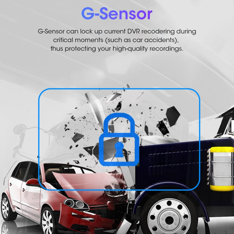 PZ710-W 7 inch Car Digital Wireless Rear-view Split-screen Monitor Single Record