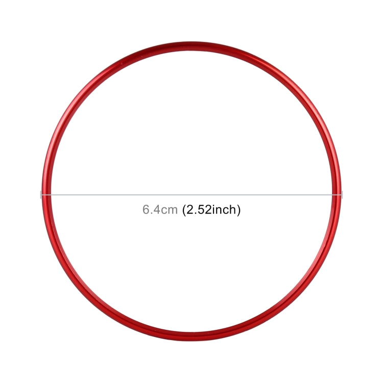 Car Headlight Switch Decorative Ring for Volkswagen Golf