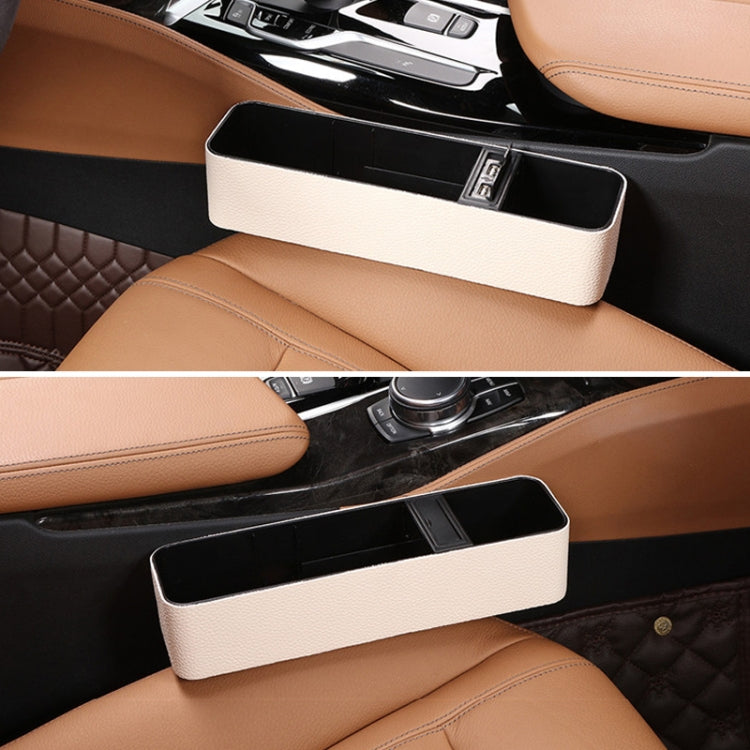 1 Pair Car Multi-functional Seat Crevice USB Storage Box