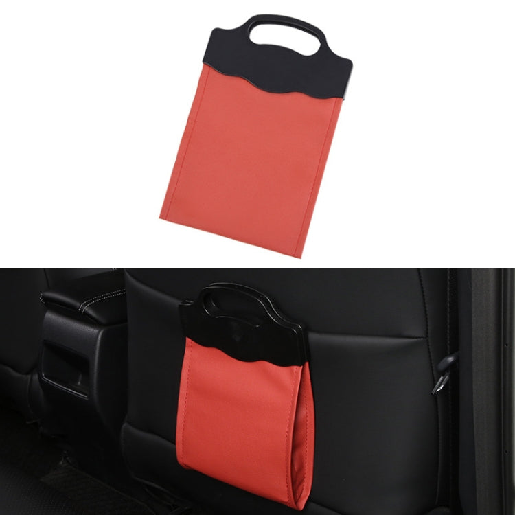 Car Multi-functional Hanging Front Trash Can with LED Light, 28 x 18cm