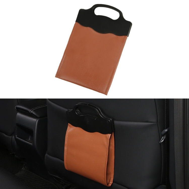 Car Multi-functional Hanging Front Trash Can with LED Light, 28 x 18cm