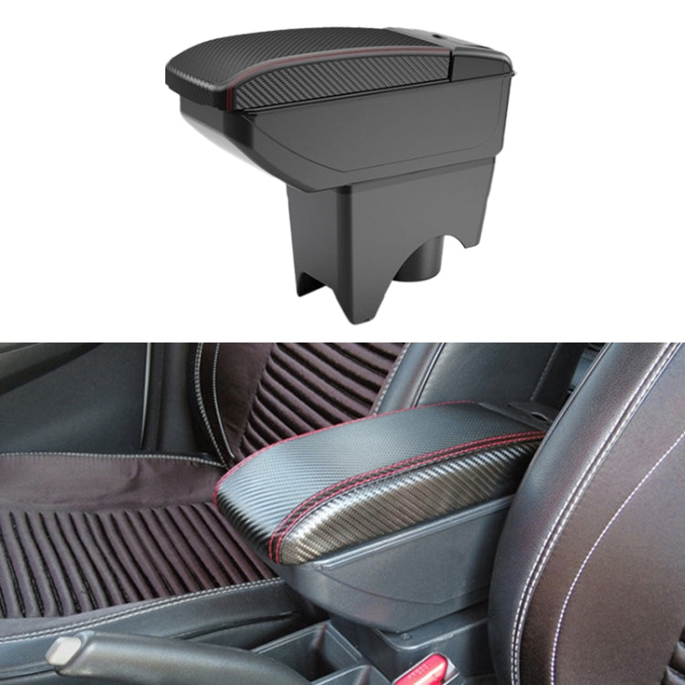 Car Center Armrest Box Carbon Fiber Leather Type for BMW mini Cooper 2022