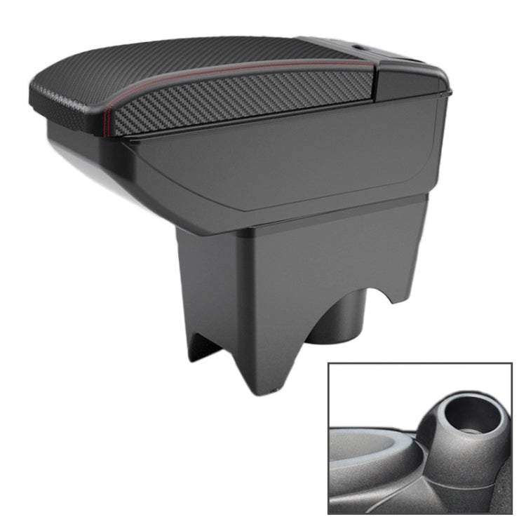 Car Center Armrest Box Carbon Fiber Leather Type for BMW mini Cooper 2022