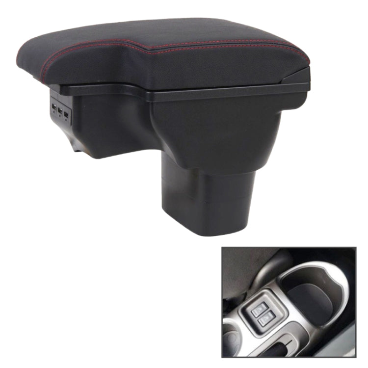 Car Center Armrest Box Microfiber Leather Type for Nissan Juke