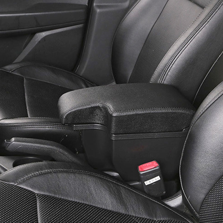 Car Center Armrest Box Microfiber Leather Type for DFSK C71 / C72