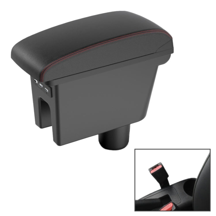 Car Center Armrest Box Microfiber Leather Type for GreatWall ORA R1