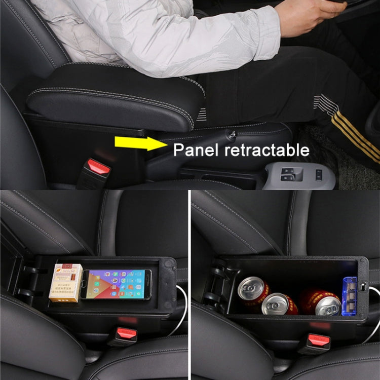 Car Center Armrest Box Microfiber Leather Type for GreatWall ORA R1