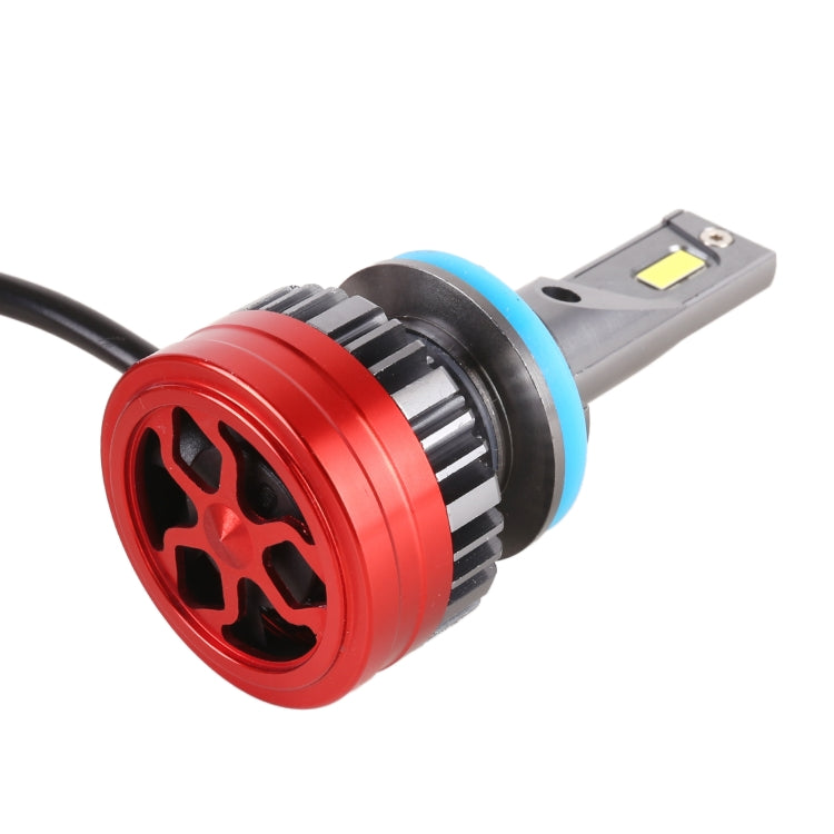 K10 1 Pair H8 DC12V / 65W / 6000K / 6500LM Car LED SMD-3750 Lamp Bead Headlight