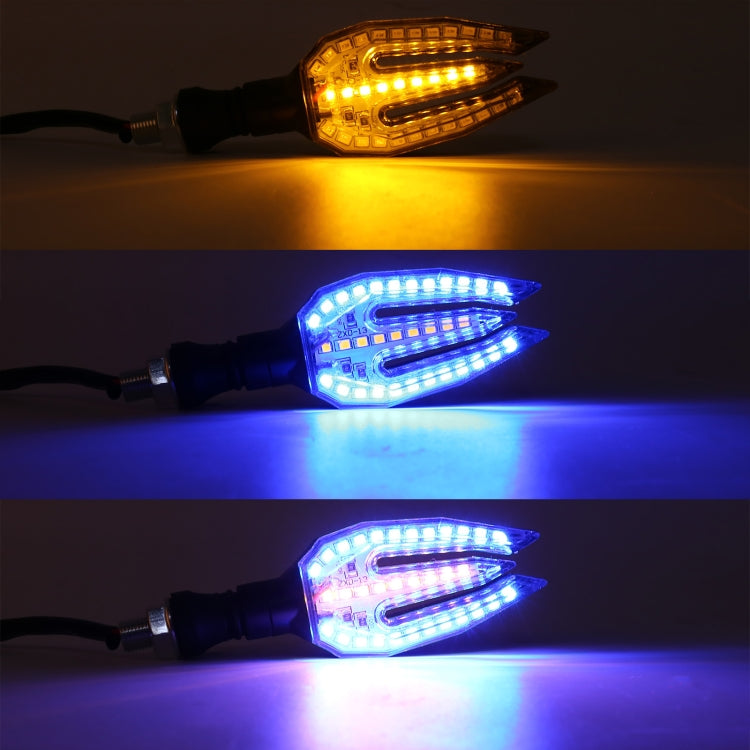 Motorcycle Turn Signal Light DC12V 1W 33LEDs SMD-3528 Lamp Beads