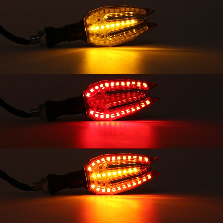 Motorcycle Turn Signal Light DC12V 1W 33LEDs SMD-3528 Lamp Beads