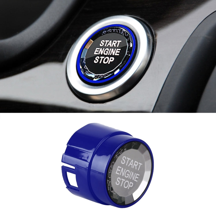 Car Crystal One-key Start Button Switch for BMW, without Start and Stop B Style