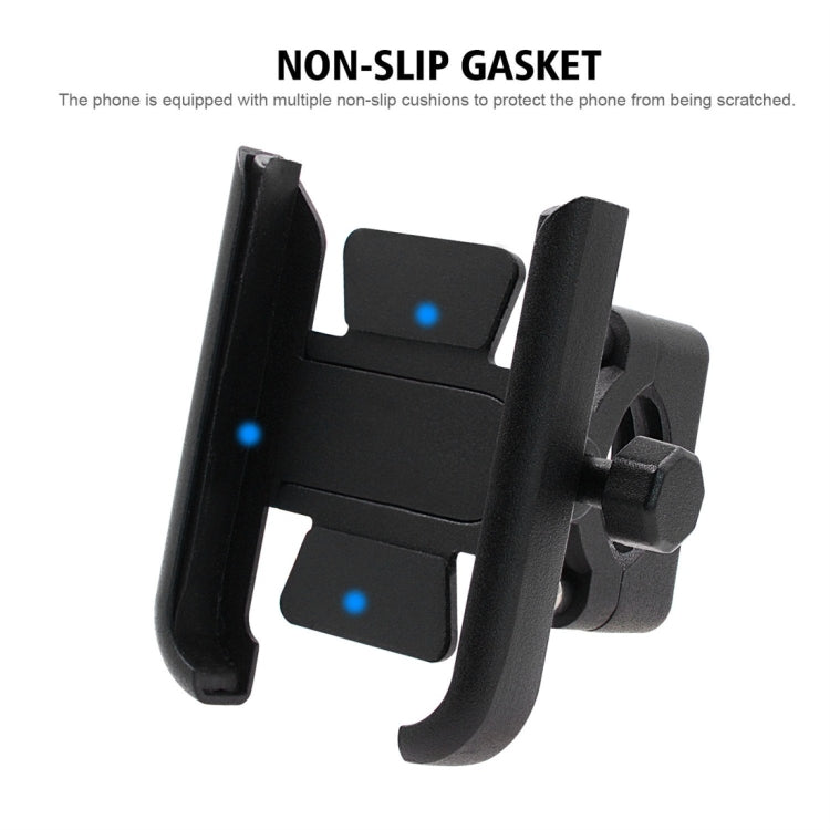Motorcycle Aluminium Alloy Mobile Phone Holder Bracket, Handlebar Version