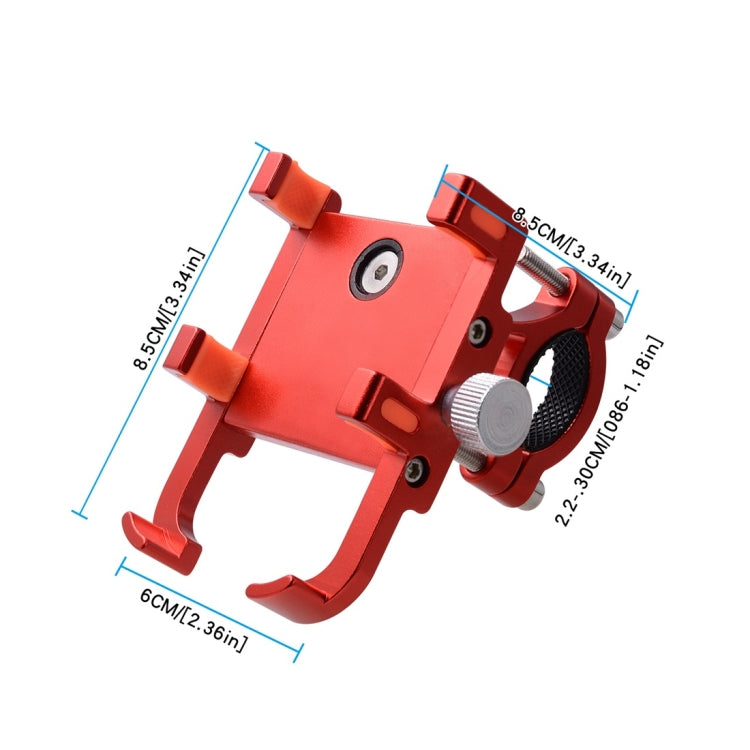 MPB-91 Motorcycle Six Claws Aluminium Alloy Mobile Phone Holder Bracket