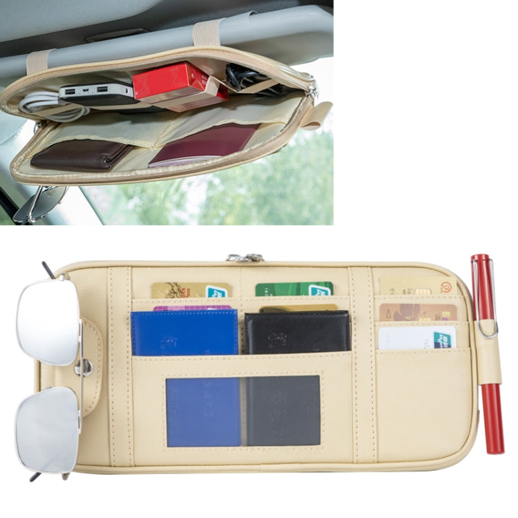Universal Car Multi-functional Sun Visor Card Clip Bags Glasses Bill Clip Holder