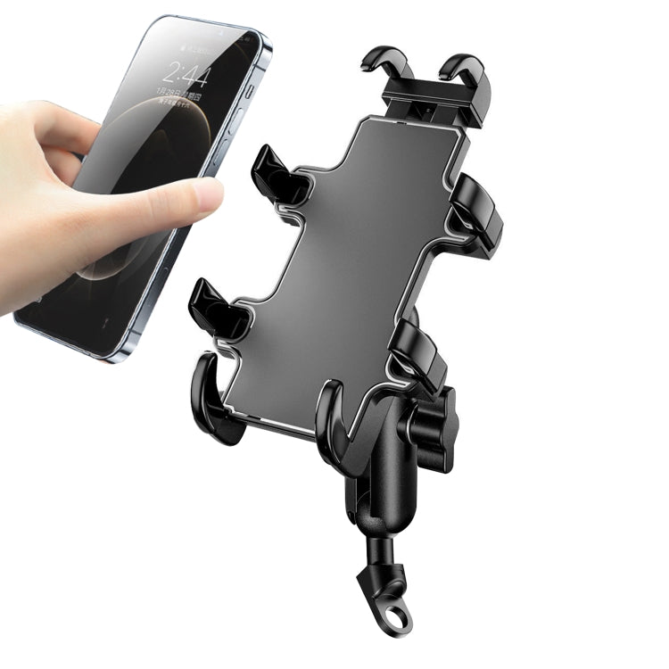 CS-1722A2 Motorcycle Rear Mirror Octopus Aluminum Alloy Phone Holder
