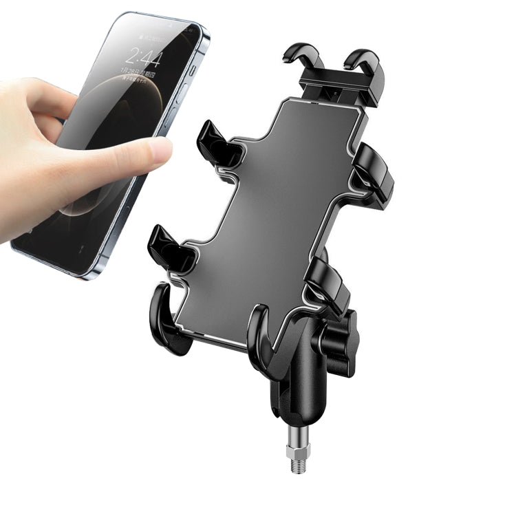 CS-1722A3 Motorcycle M10 Ball Joint Octopus Aluminum Alloy Phone Holder