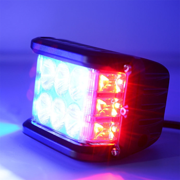 CS-880A1 Car Dust-proof Waterproof Metal Square LED Headlights, Screw Version