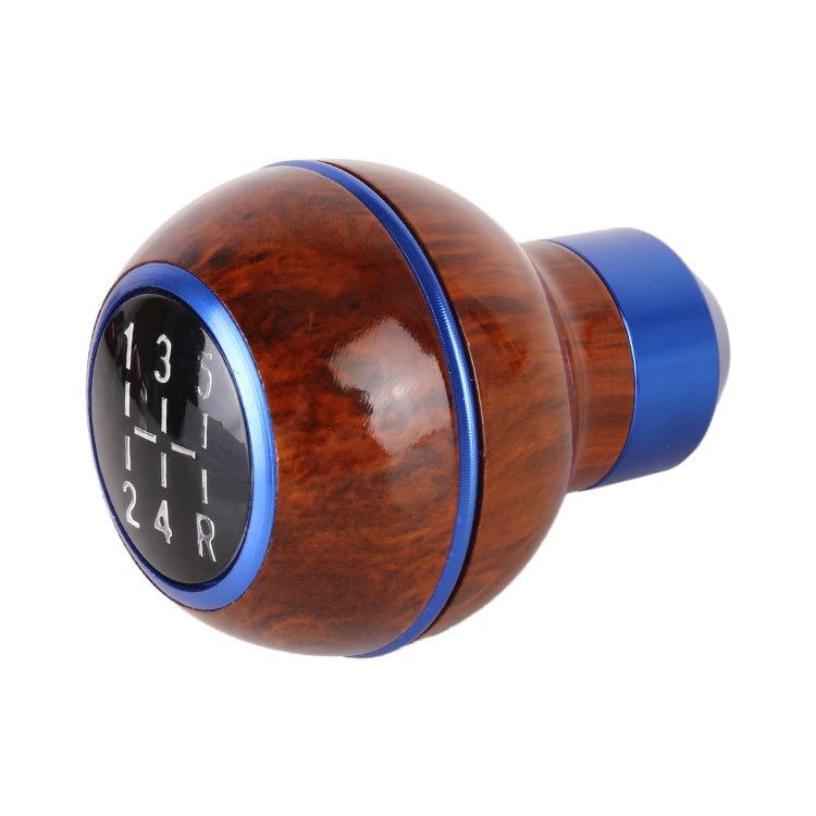 Universal Car Wood Texture Metal Gear Shift Knob