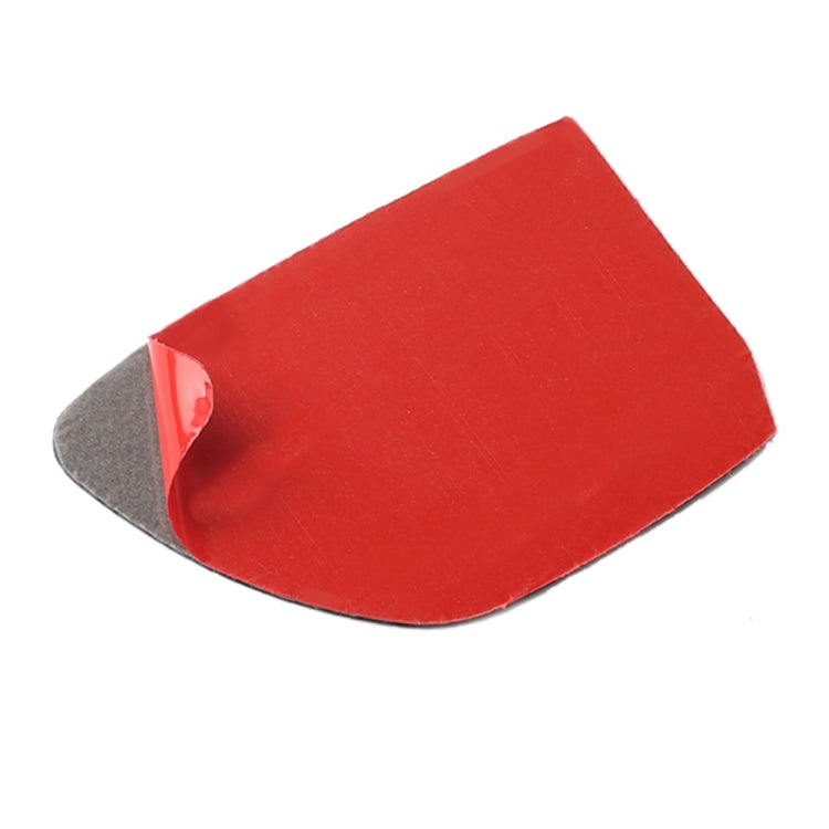 Car Carbon Fiber Inside Door Bowl Decorative Sticker for Infiniti Q50 2014-2020, Left and Right Drive(Red)