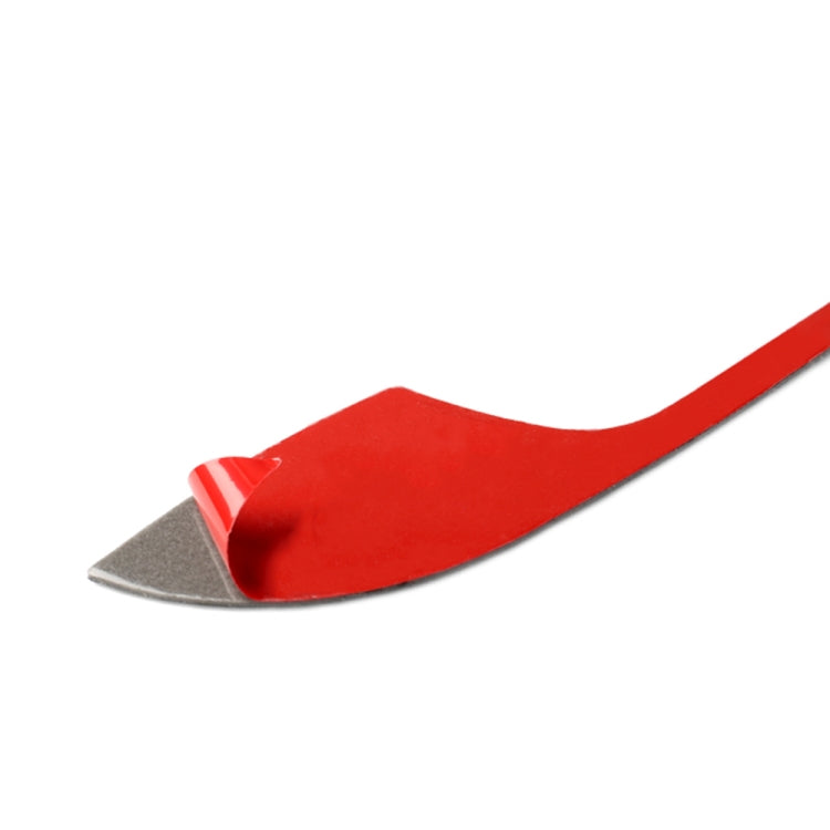 Car Carbon Fiber Armrest Box Decorative Sticker for Infiniti Q50 2014-2020, Left and Right Drive(Red)