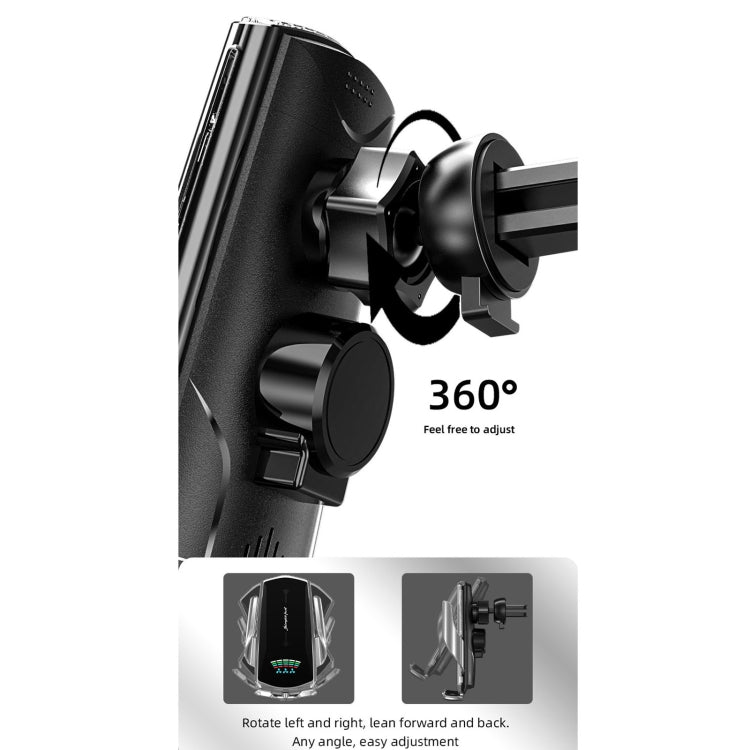 N1 Car Automatic Inductive Magnetic Suction Wireless Charger