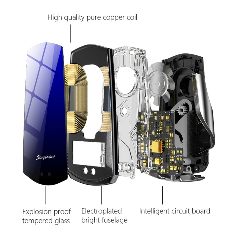 N3 Car Automatic Inductive Magnetic Suction Wireless Charger