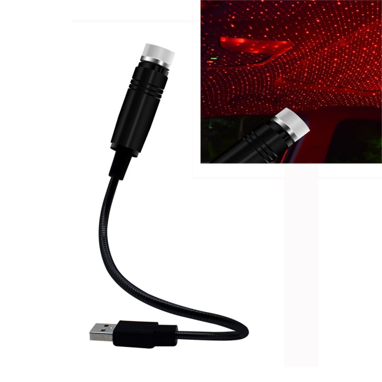 Car USB Star Dome Projector Hose Light, Constantly Bright Version