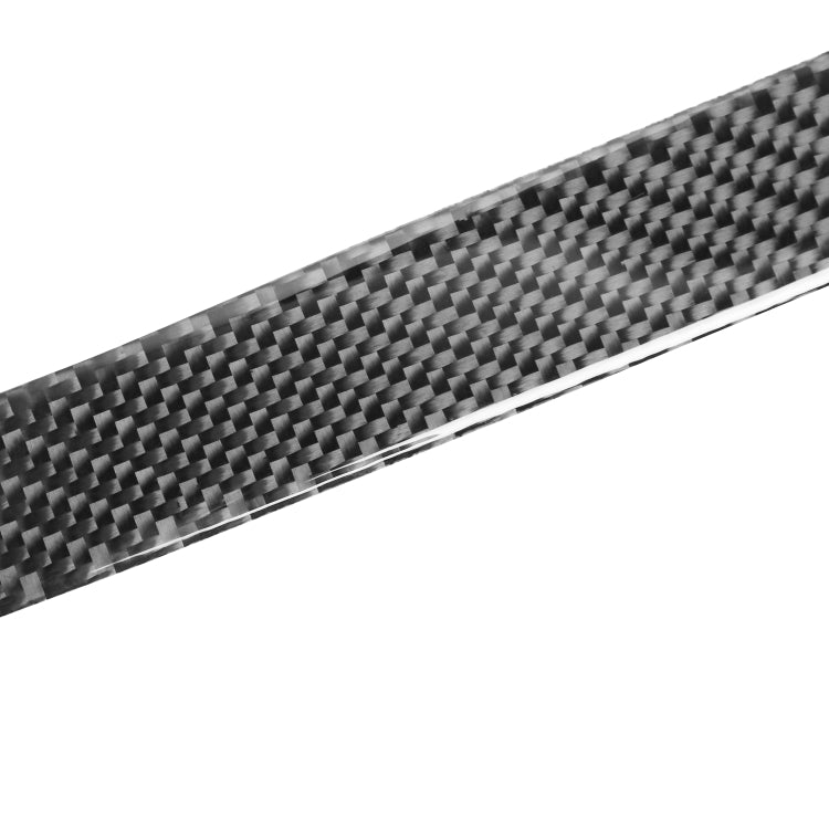 2 PCS / Set Carbon Fiber Car Lamp Eyebrow Decorative Sticker for BMW E39 1997-2003, Drop Glue Version