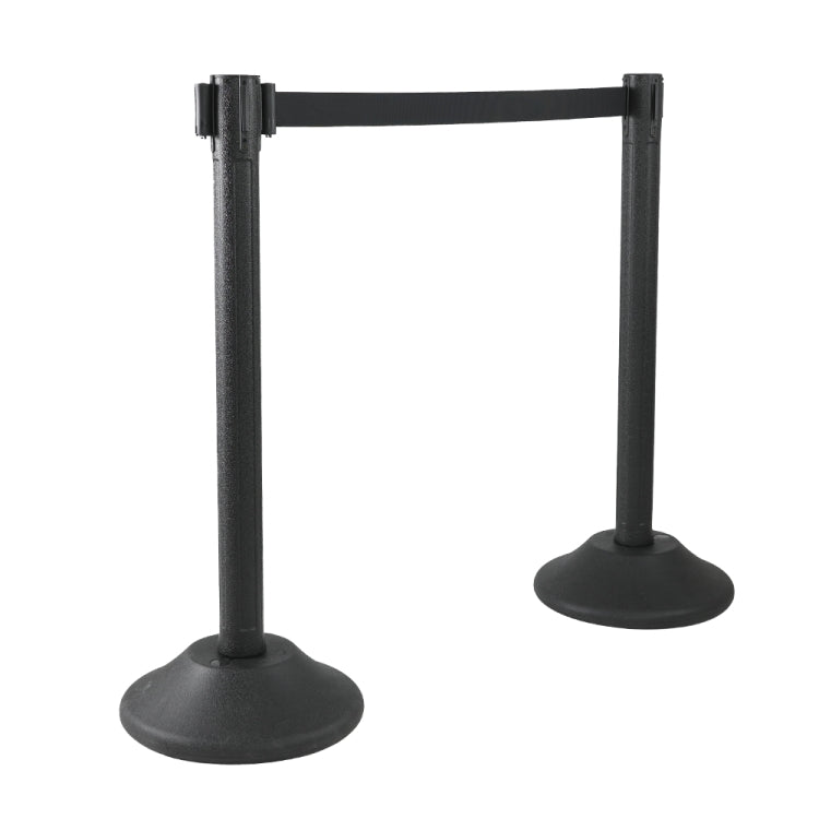 [US Warehouse] 2 PCS Telescopic Belt Plastic Warning Bar, Length: 2m