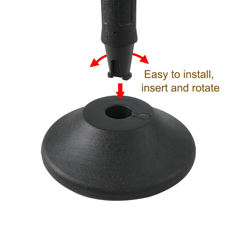 [US Warehouse] 2 PCS Telescopic Belt Plastic Warning Bar, Length: 2m