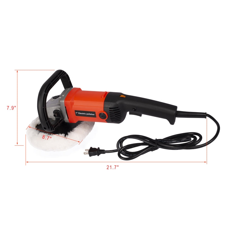 [US Warehouse] Buffer Rotary Polisher Sander Burnisher Polishing Machine for Car / Boat