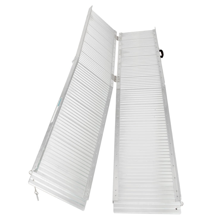 [US Warehouse] 6FT Portable Multi-folding Aluminum Wheelchair Scooter Loading Ramp