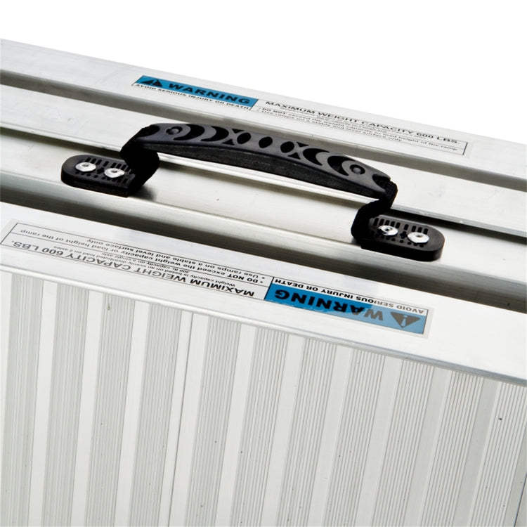 [US Warehouse] 6FT Portable Multi-folding Aluminum Wheelchair Scooter Loading Ramp