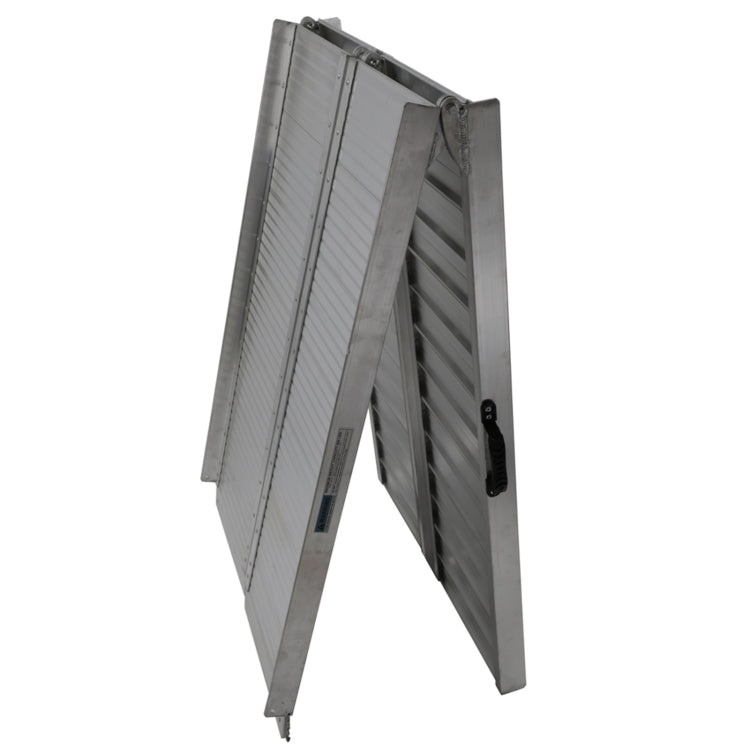 [US Warehouse] 7FT Portable Multi-folding Aluminum Wheelchair Loading Ramp
