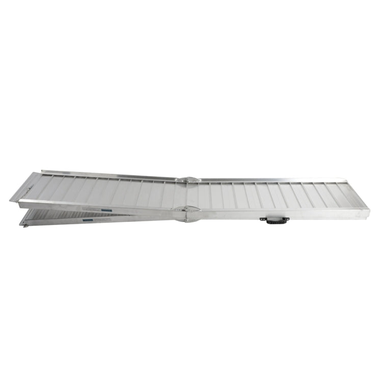 [US Warehouse] 7FT Portable Multi-folding Aluminum Wheelchair Loading Ramp