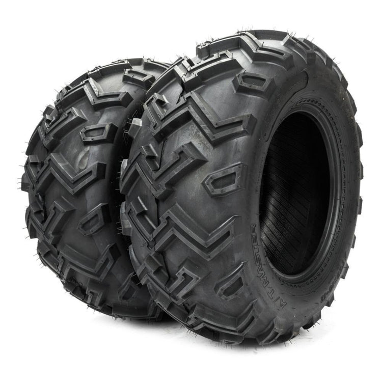 [US Warehouse] 2 PCS 25x10-12 6PR P306B Car ATV Rear Tires