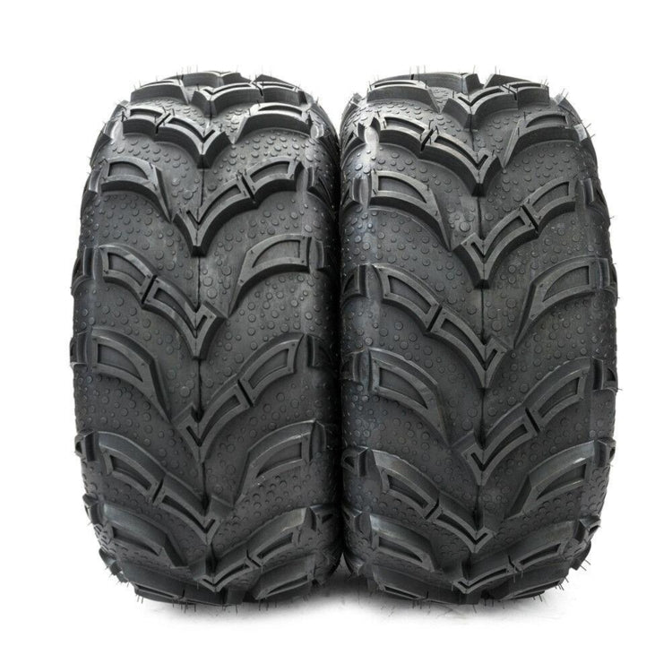 [US Warehouse] 2 PCS 25x10-12 6PR P377 Car ATV / UTV Rear Tires