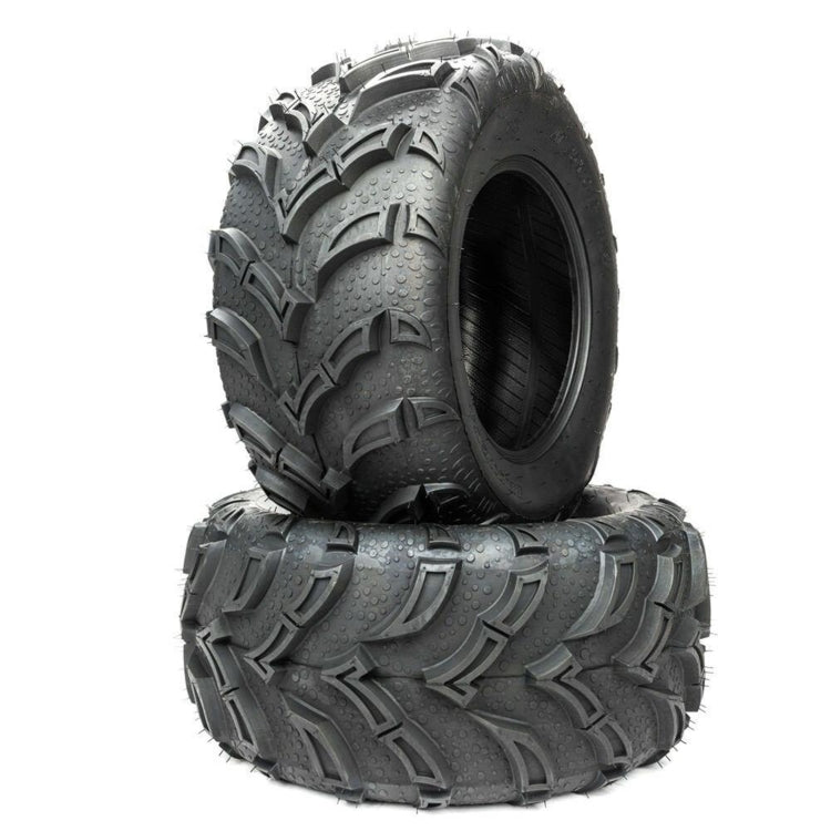 [US Warehouse] 2 PCS 25x10-12 6PR P377 Car ATV / UTV Rear Tires