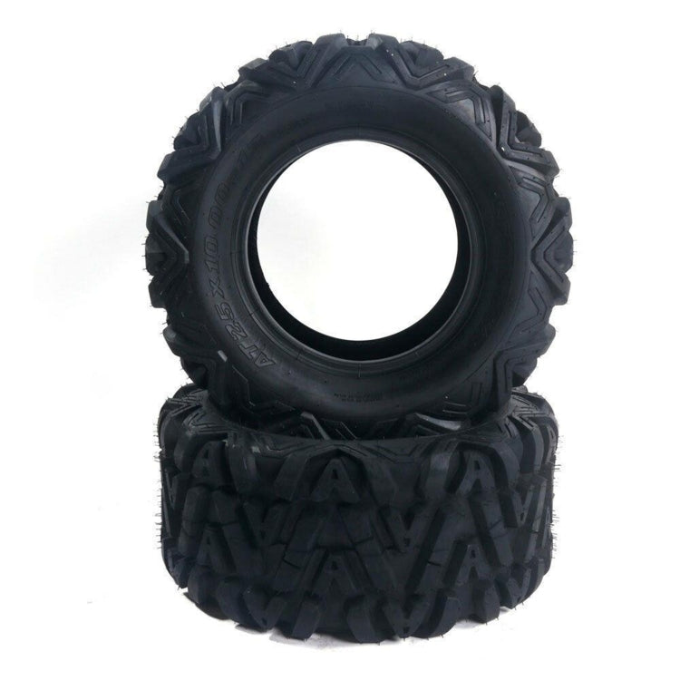 [US Warehouse] 2 PCS 25x10-12 6PR ATV Replacement Tires