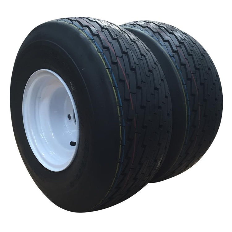 [US Warehouse] 2 PCS 18x8.50-8 4PR 4LUG P510 Bias Golf Cart Replacement Tires